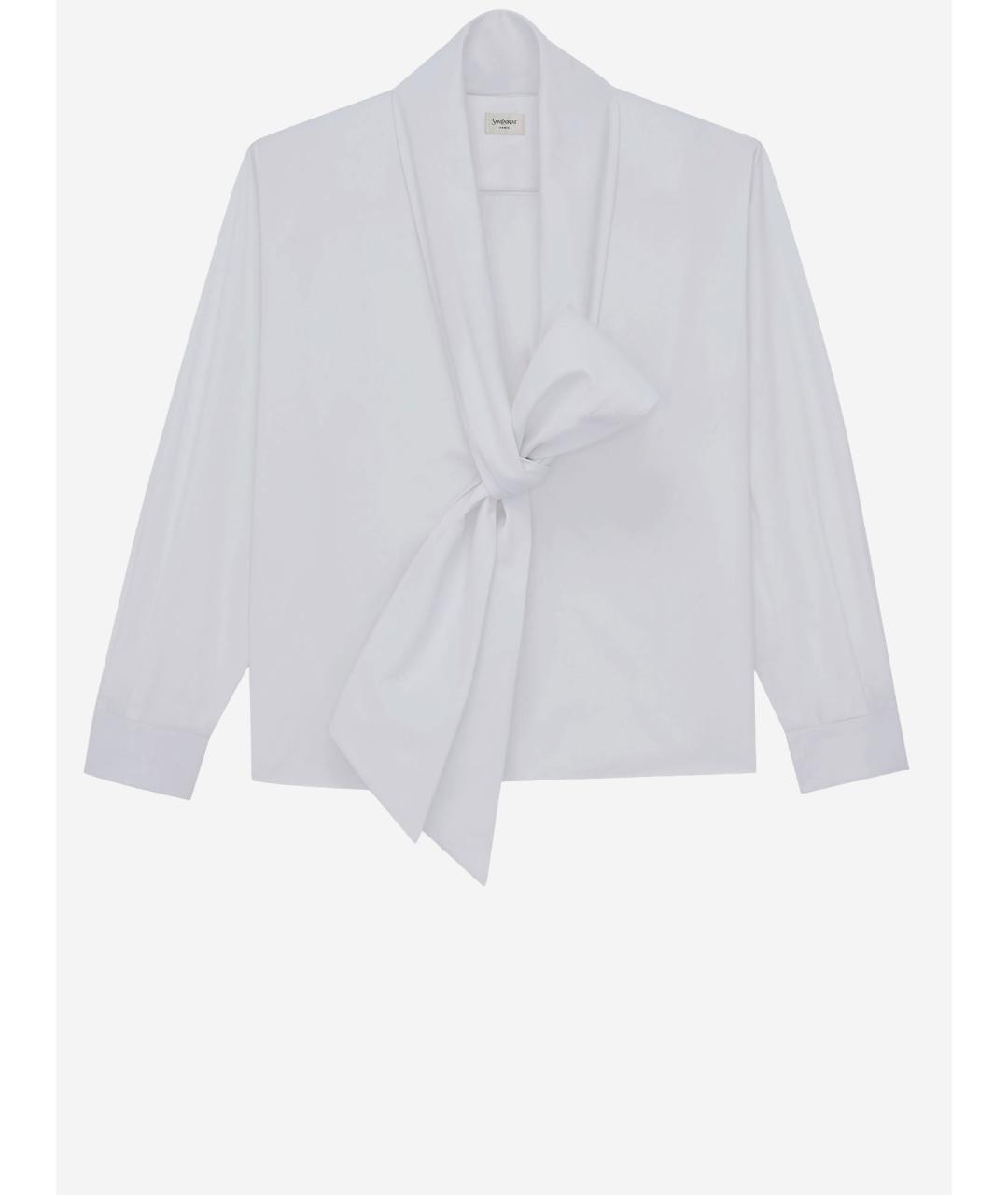 SAINT LAURENT Белая рубашка, фото 1