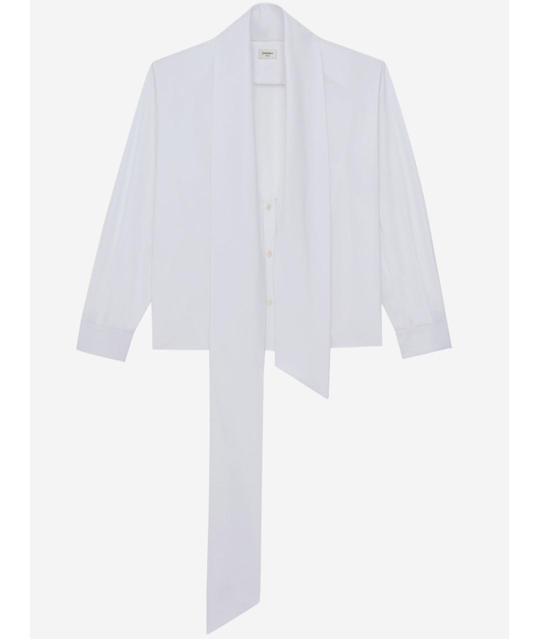 SAINT LAURENT Белая рубашка, фото 2