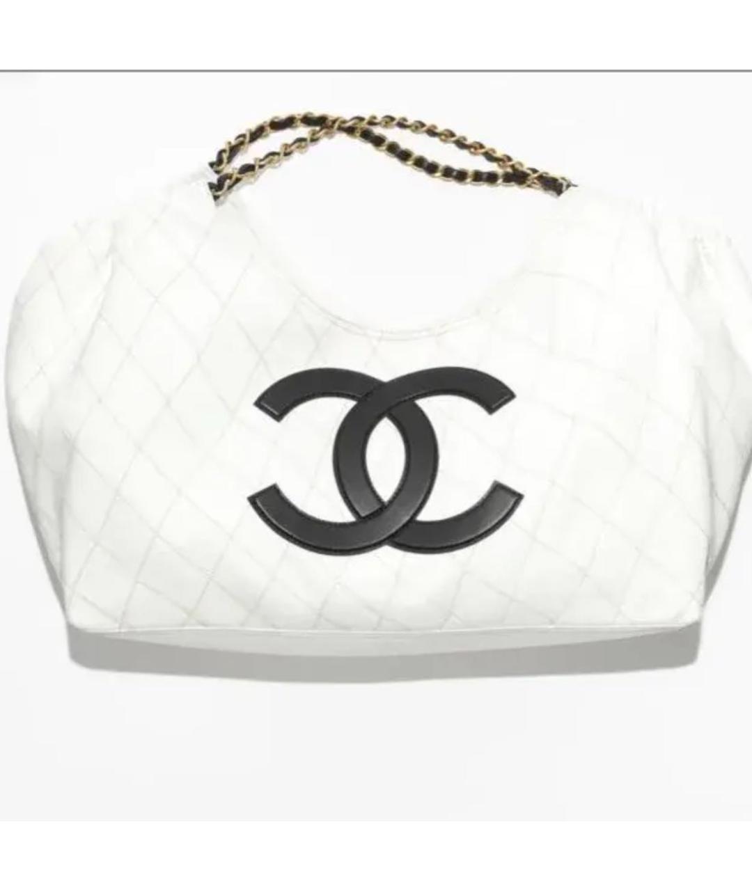 CHANEL Белая пляжная сумка, фото 5