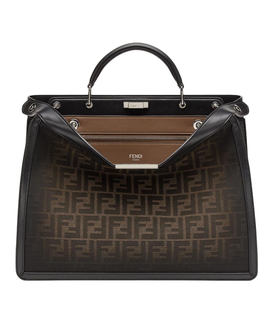 FENDI Коричневая сумка через плечо, фото 1