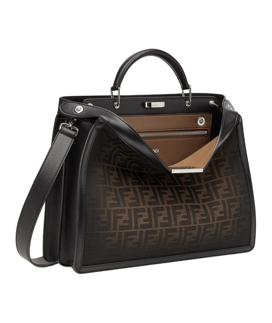 FENDI Коричневая сумка через плечо, фото 3