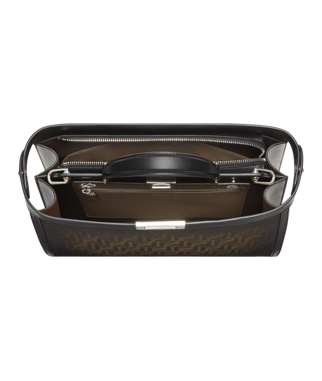 FENDI Коричневая сумка через плечо, фото 5