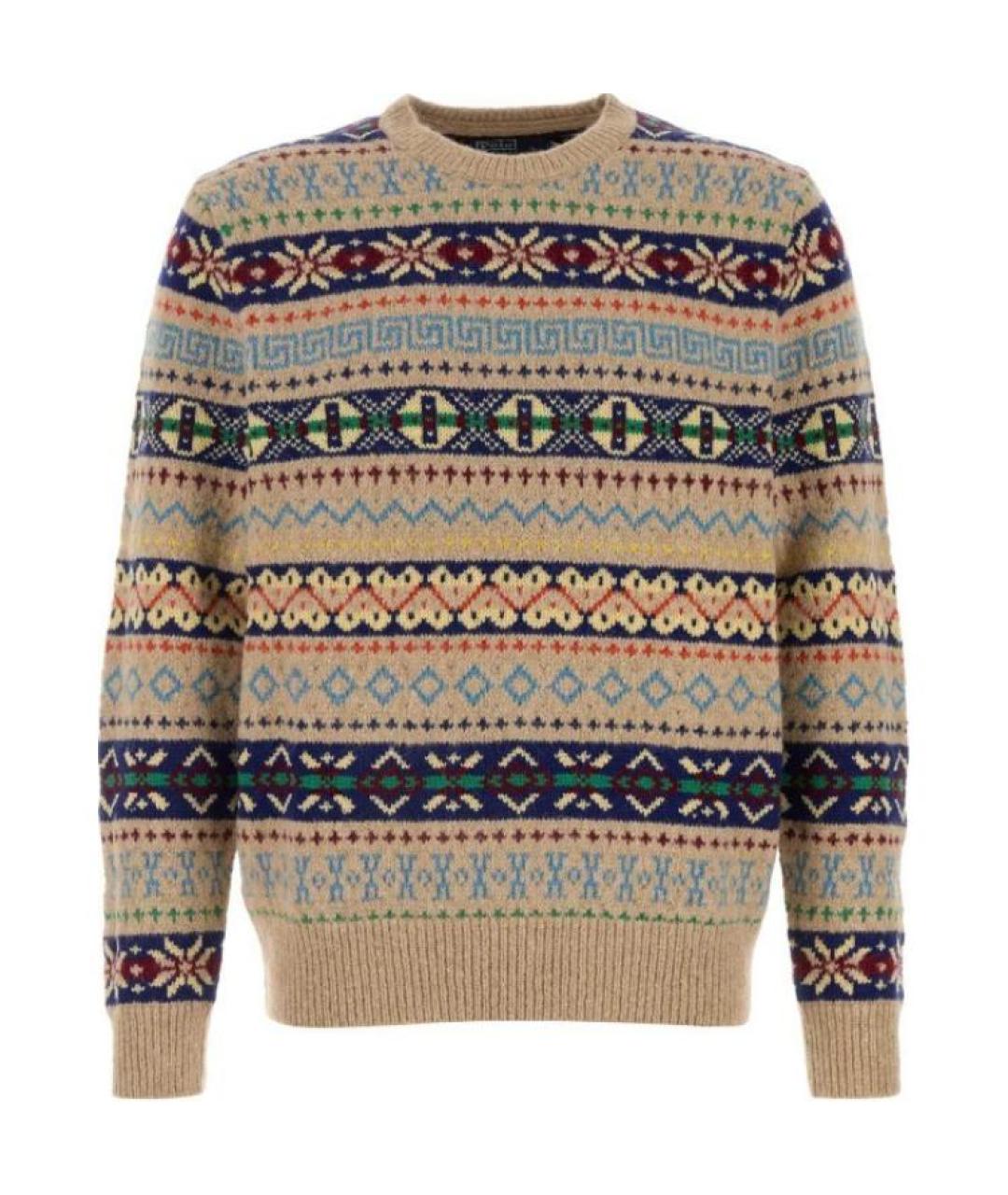 POLO RALPH LAUREN Бежевый джемпер / свитер, фото 1