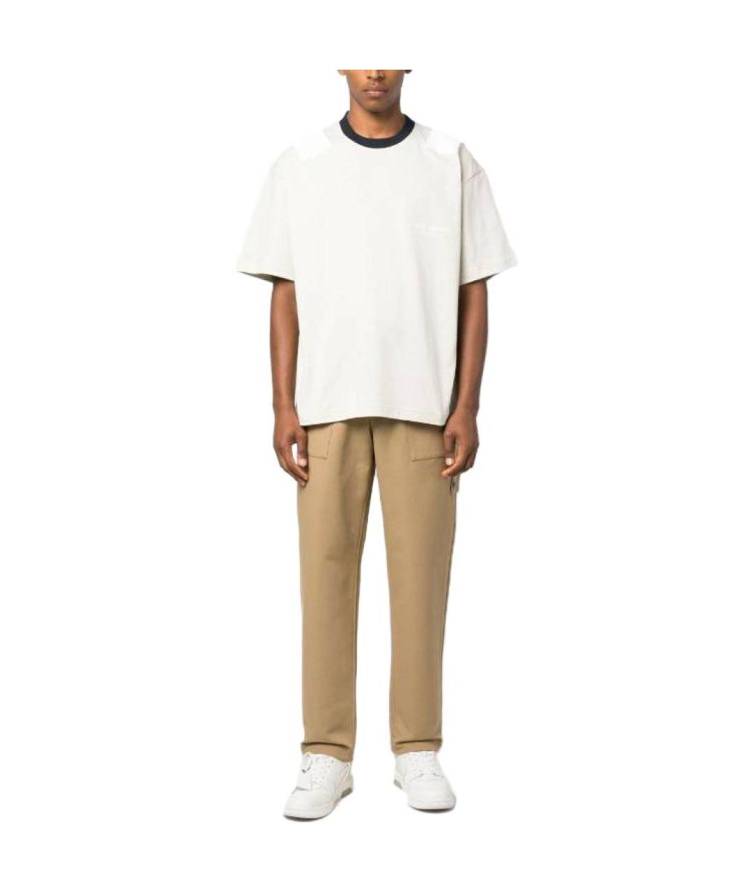 STONE ISLAND Белая футболка, фото 2