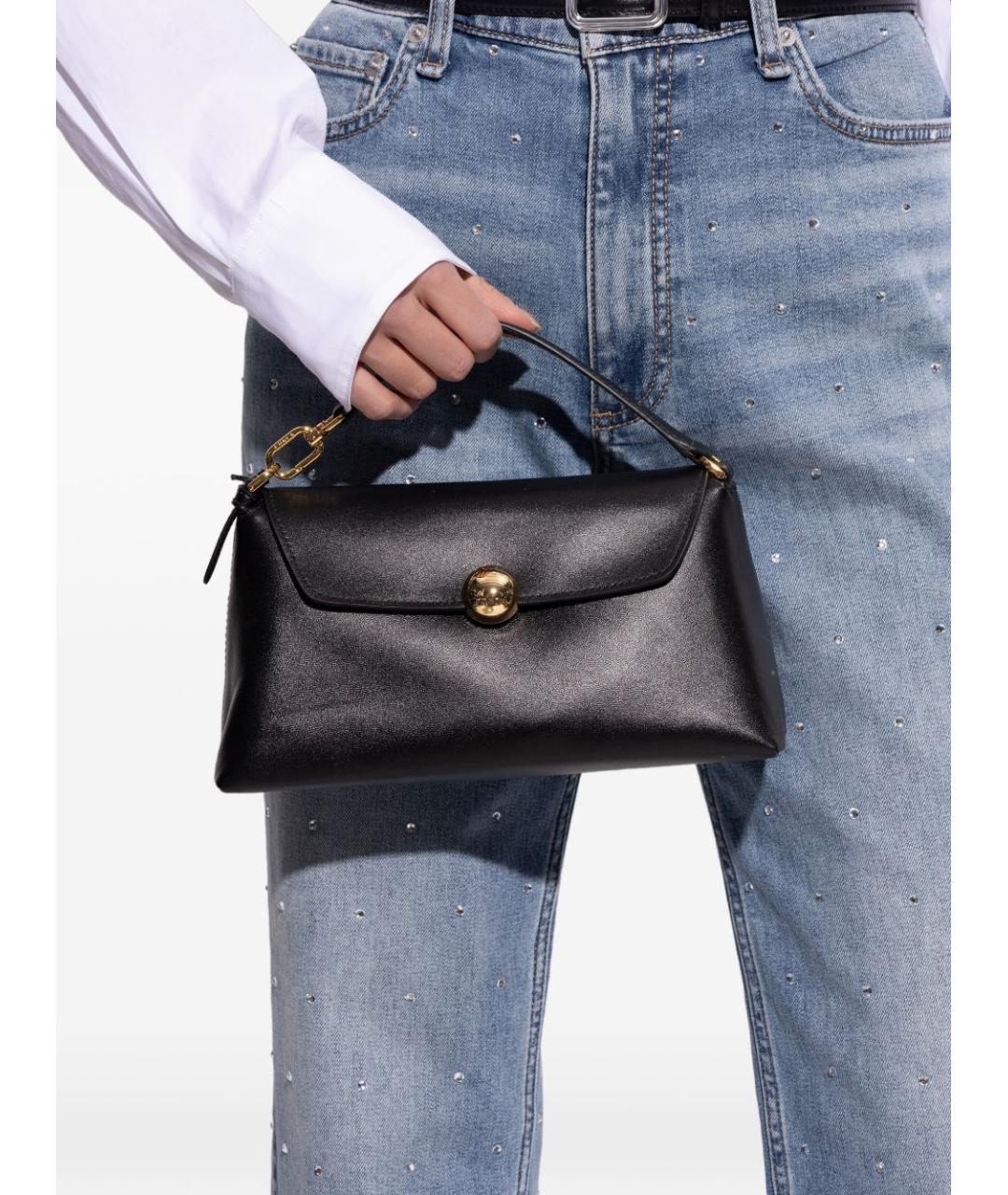 FURLA Черная сумка с короткими ручками, фото 2