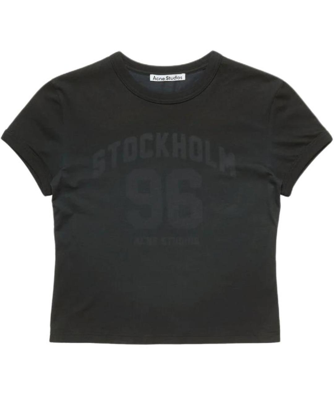 ACNE STUDIOS Синяя футболка, фото 1