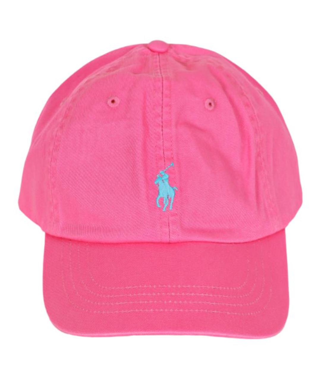 POLO RALPH LAUREN Розовая хлопковая кепка, фото 2