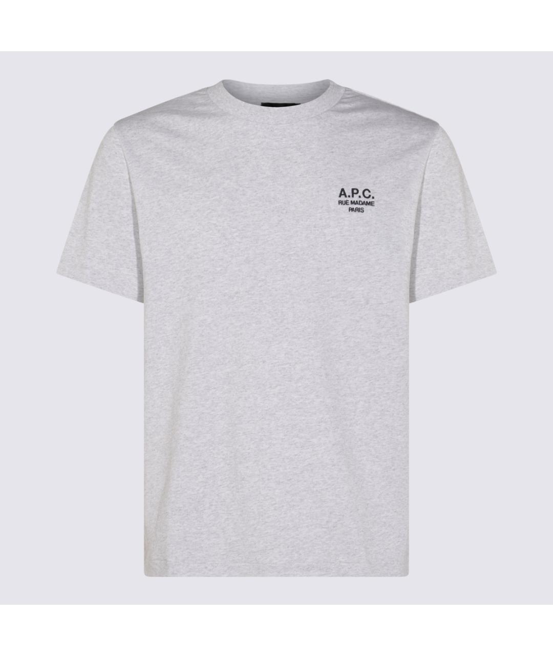 A.P.C. Серая хлопковая футболка, фото 3
