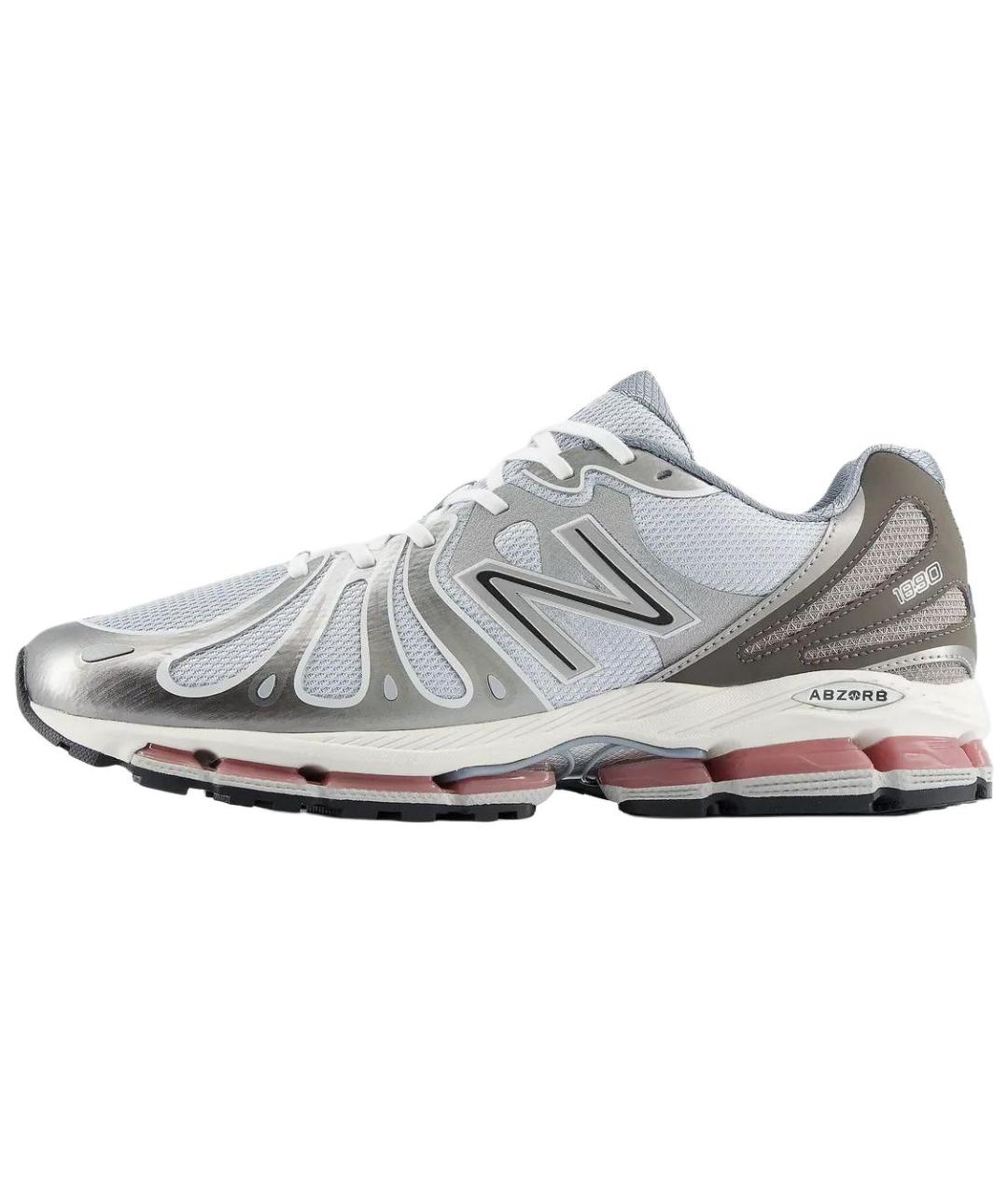 NEW BALANCE Серебряные кроссовки, фото 2