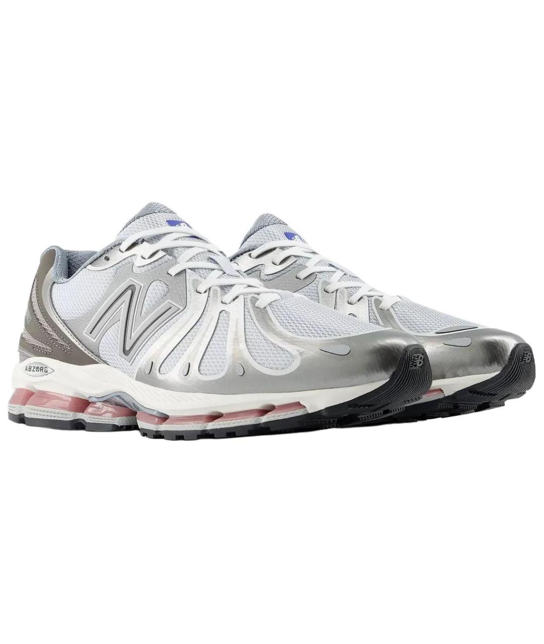 NEW BALANCE Серебряные кроссовки, фото 3
