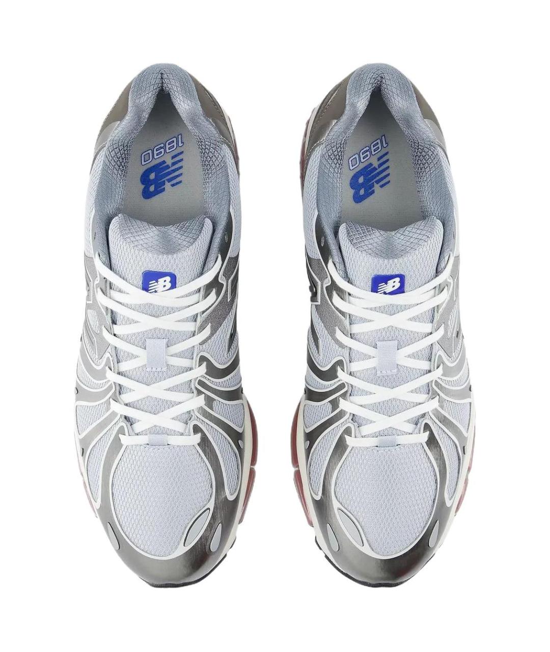 NEW BALANCE Серебряные кроссовки, фото 4