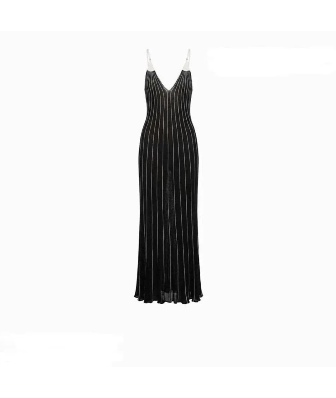 CHANEL Черный хлопковый сарафан, фото 4