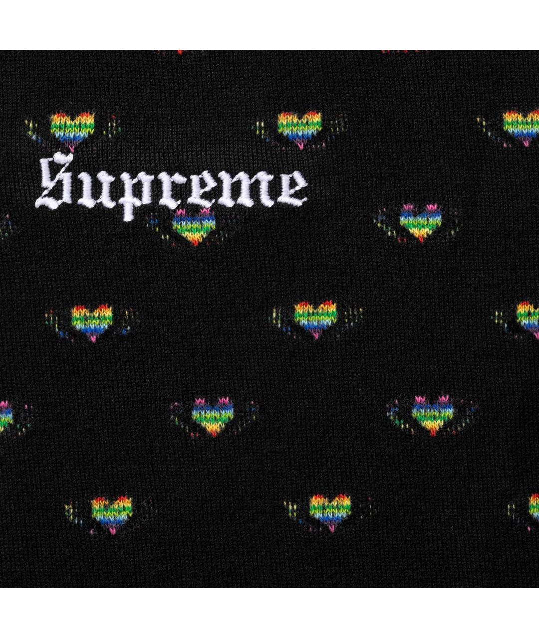 SUPREME Черная футболка, фото 2