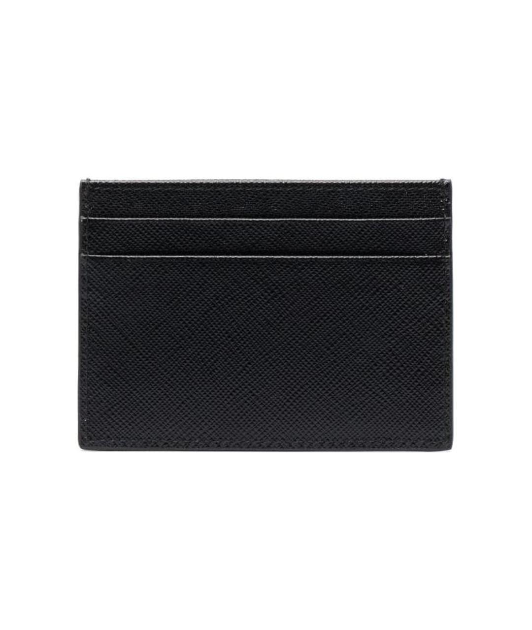 PRADA Черный кожаный кошелек, фото 2