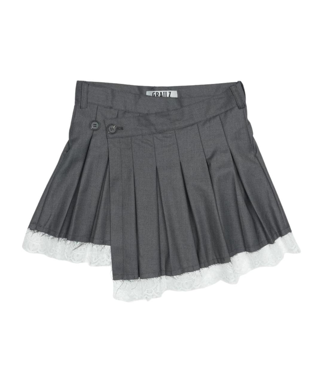 GRAILZ PROJECT G/R Серая юбка-шорты, фото 1