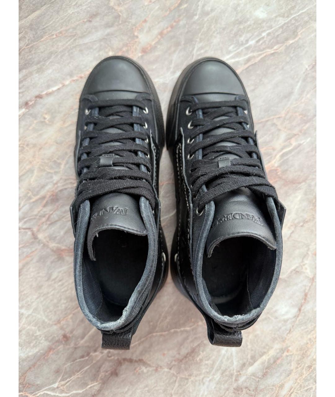 J.W.ANDERSON Черные кеды, фото 3