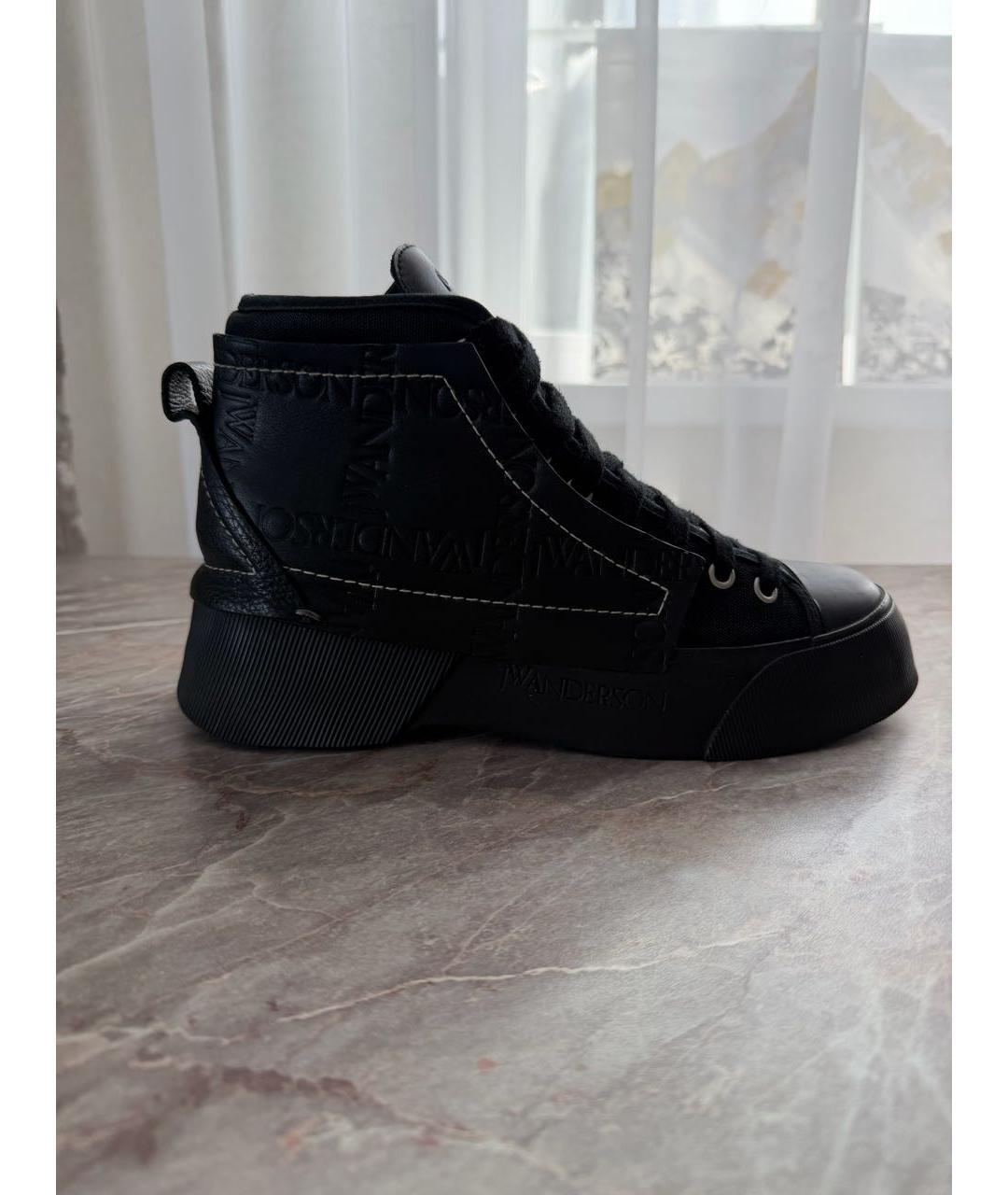 J.W.ANDERSON Черные кеды, фото 6