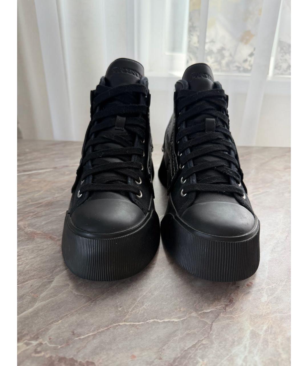 J.W.ANDERSON Черные кеды, фото 2