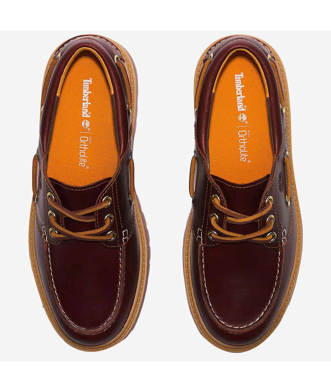 TIMBERLAND Коричневые кожаные лоферы, фото 2