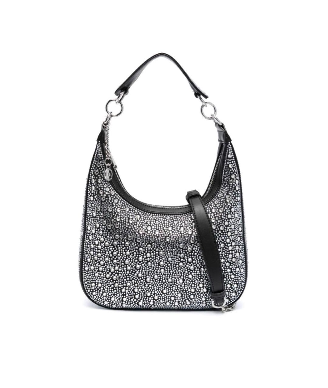 LIU JO Серебряная сумка через плечо из искусственной кожи, фото 1