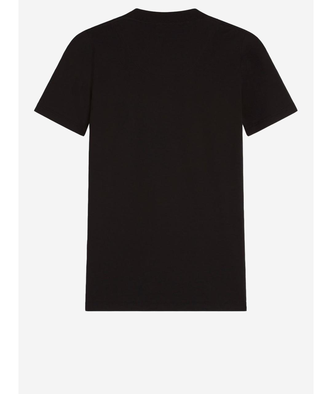 PHOEBE PHILO Черная хлопковая футболка, фото 2