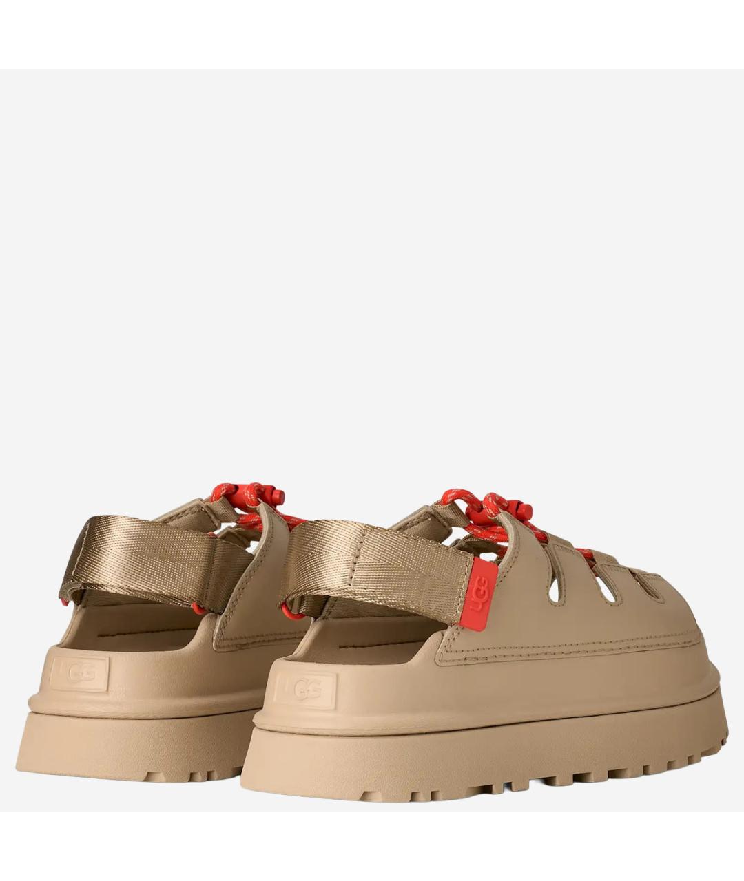 UGG AUSTRALIA Бежевые сандалии, фото 3