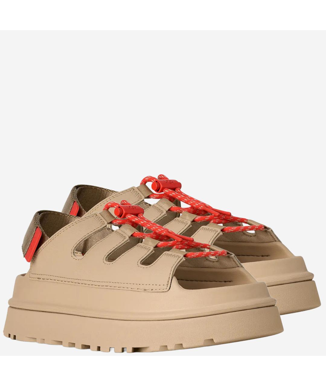 UGG AUSTRALIA Бежевые сандалии, фото 2