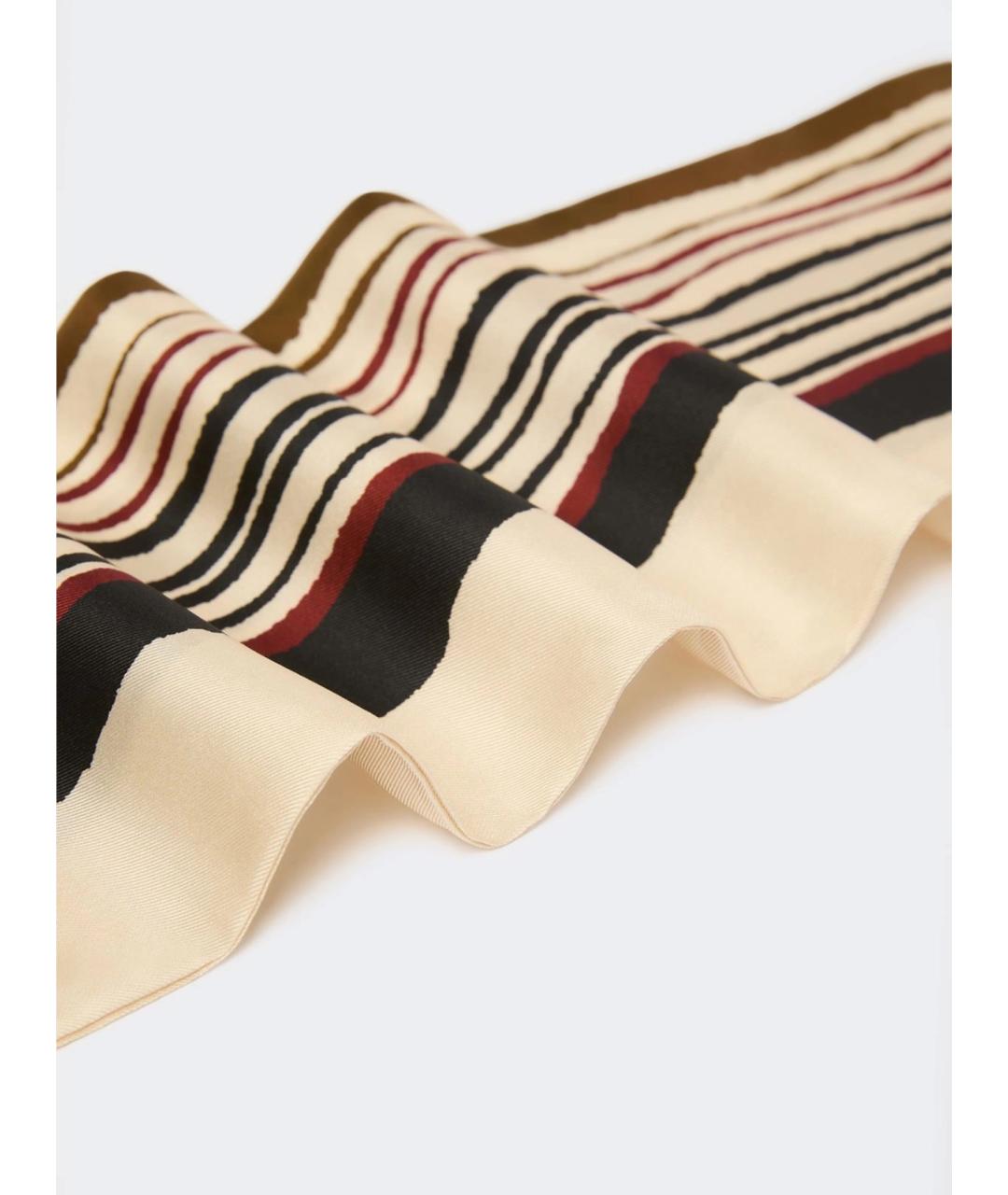 MAX MARA STUDIO Мульти шелковый шарф, фото 3