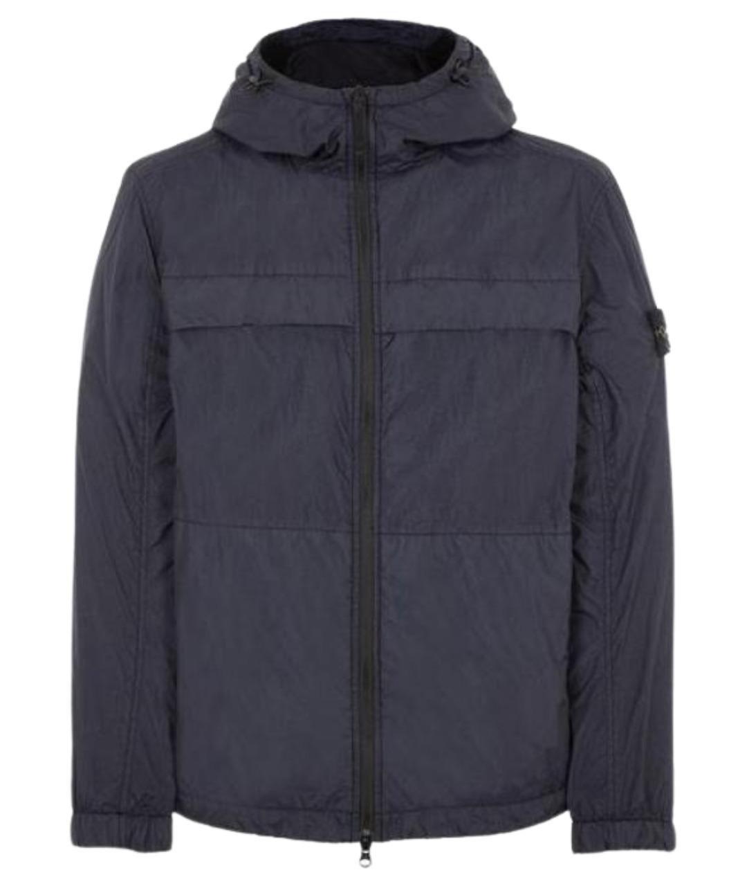 STONE ISLAND Темно-синяя куртка, фото 1