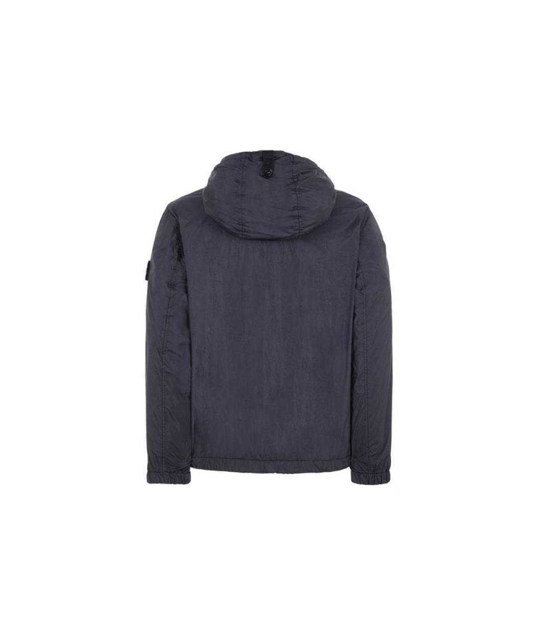 STONE ISLAND Темно-синяя куртка, фото 2