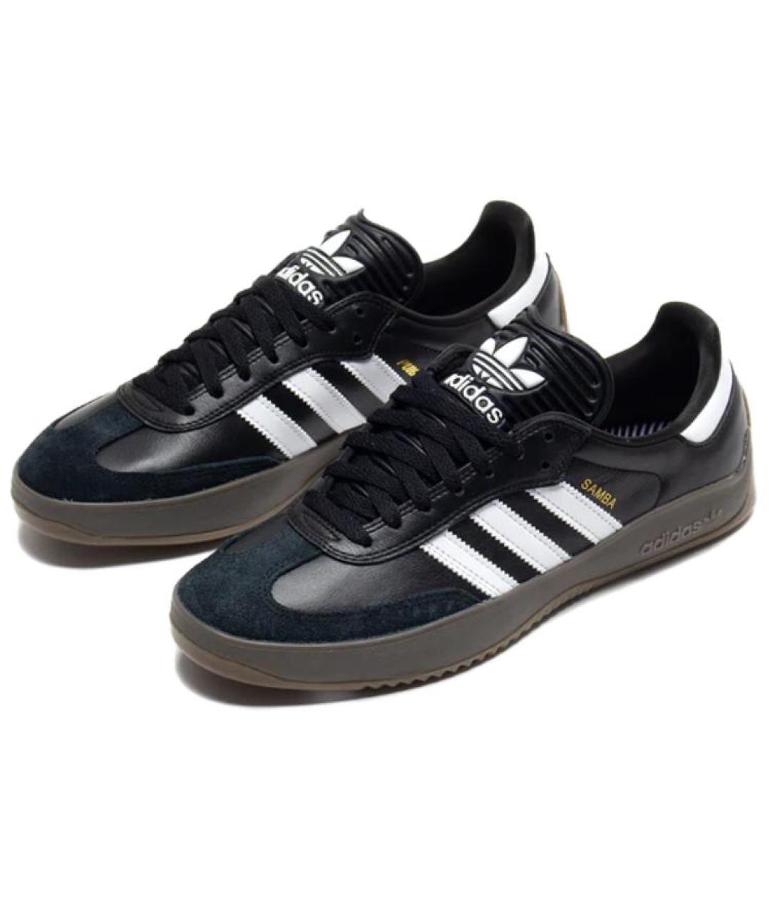 ADIDAS Черные кеды, фото 3