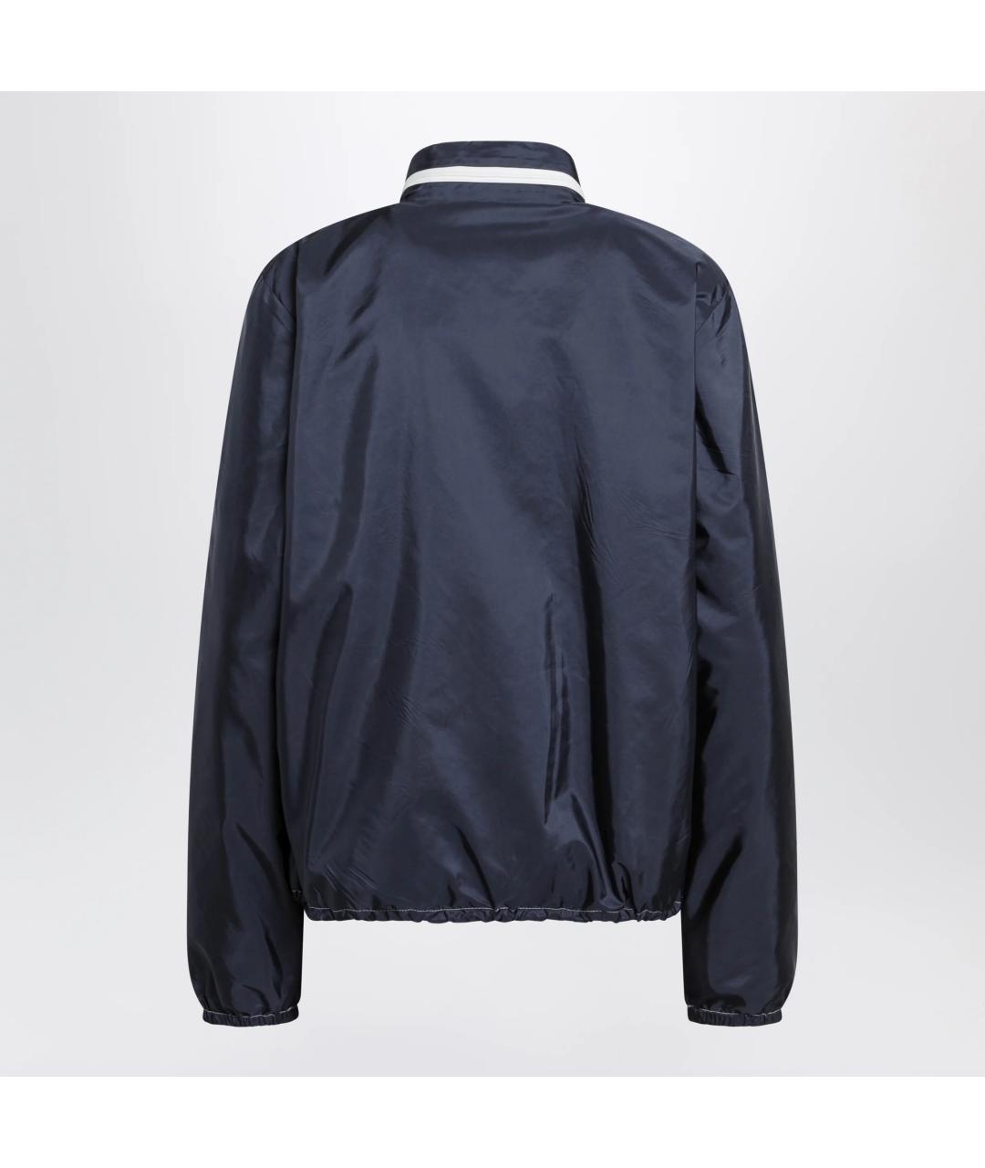 PRADA Синяя полиамидовая куртка, фото 2