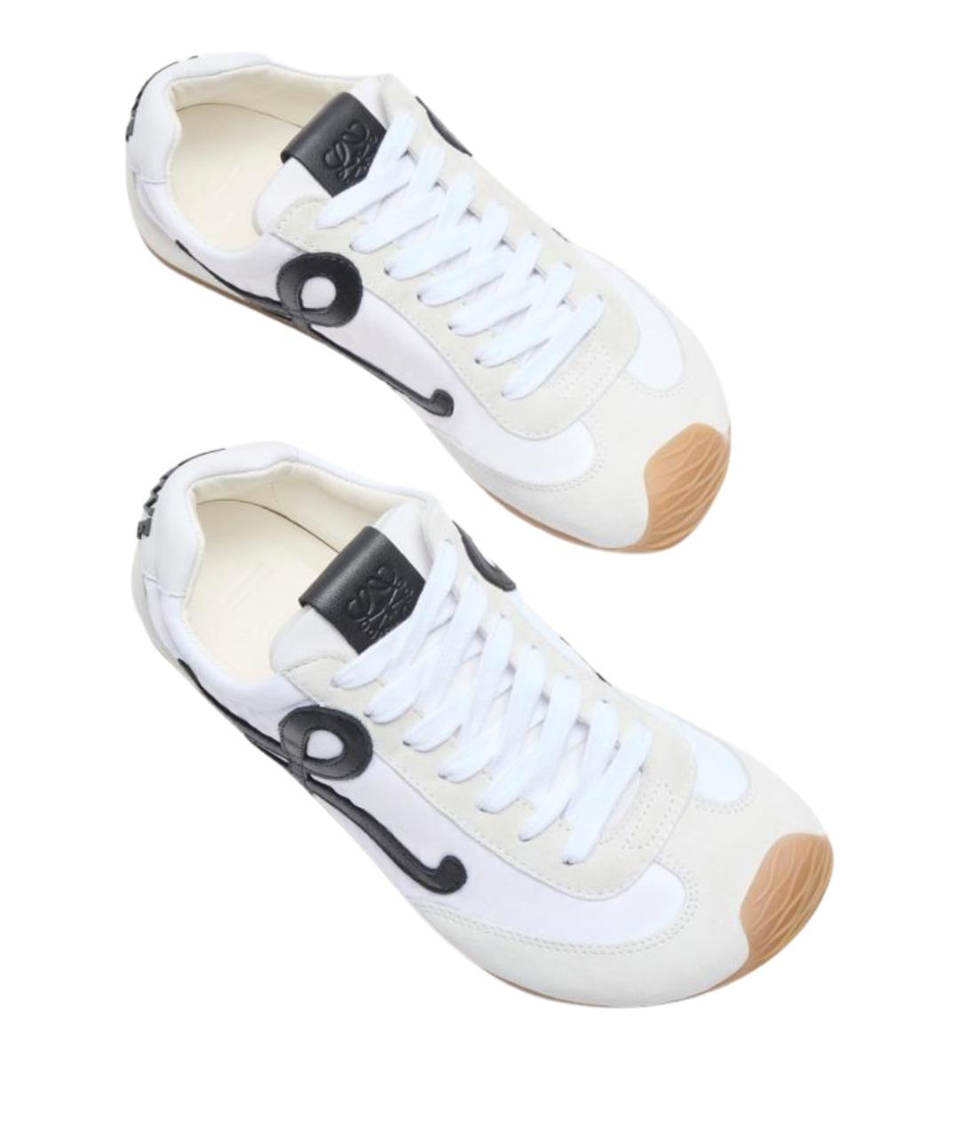 LOEWE Мульти кожаные кроссовки, фото 3