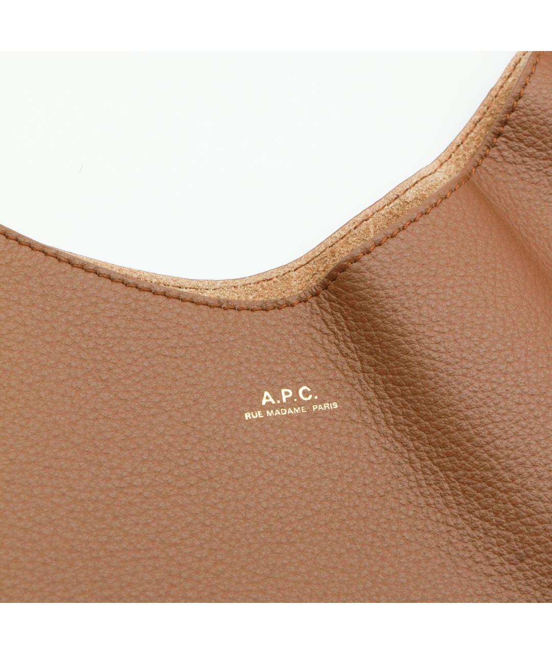 A.P.C. Бежевая сумка тоут, фото 3
