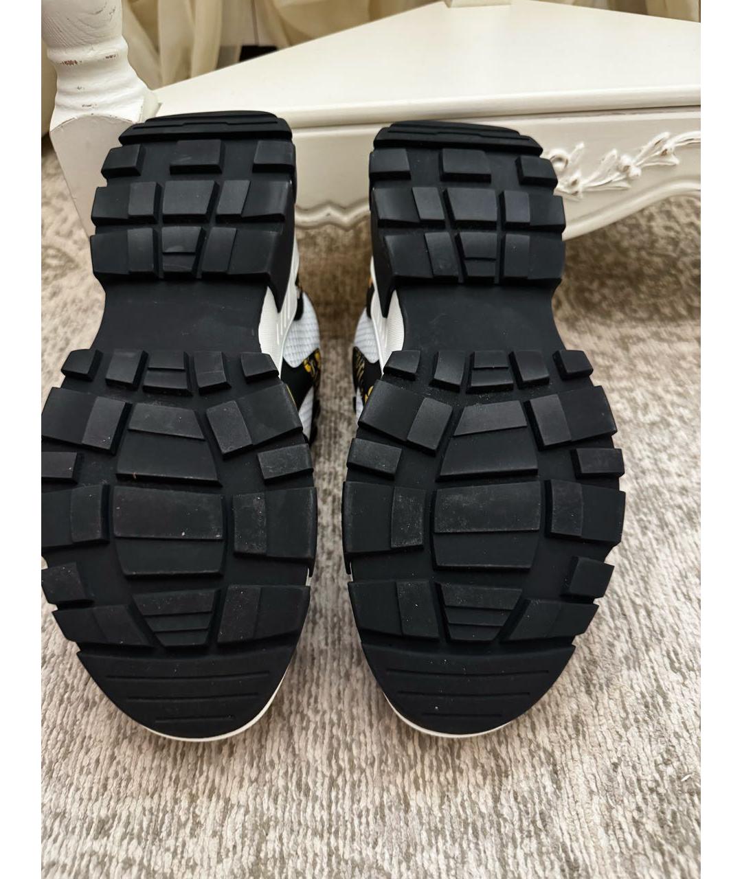 VERSACE JEANS COUTURE Мульти текстильные кроссовки, фото 5