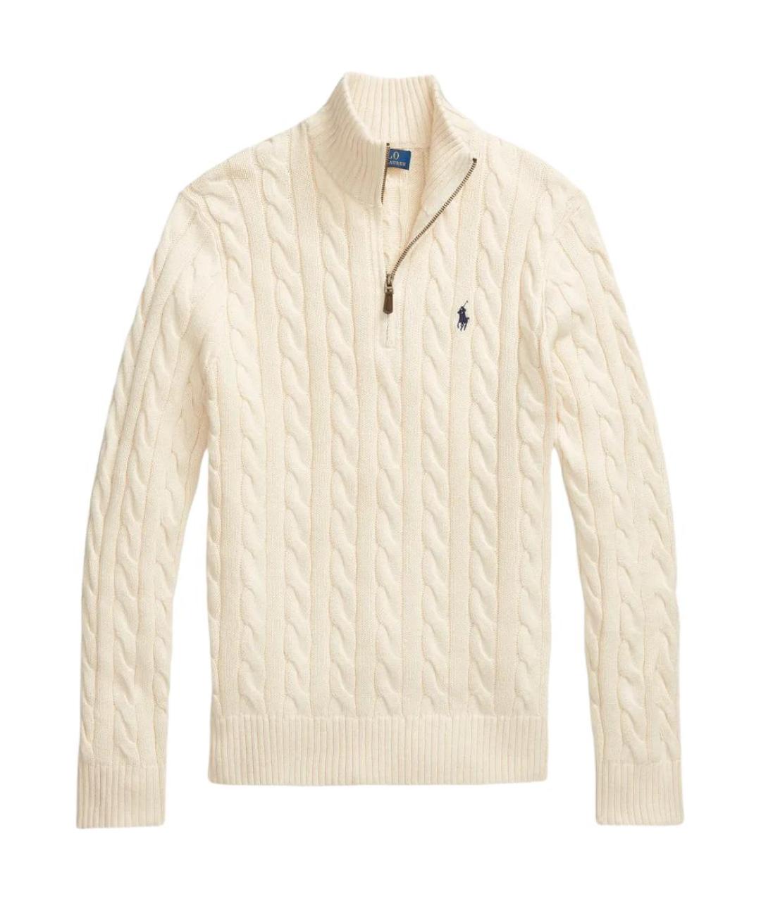 POLO RALPH LAUREN Бежевый джемпер / свитер, фото 1