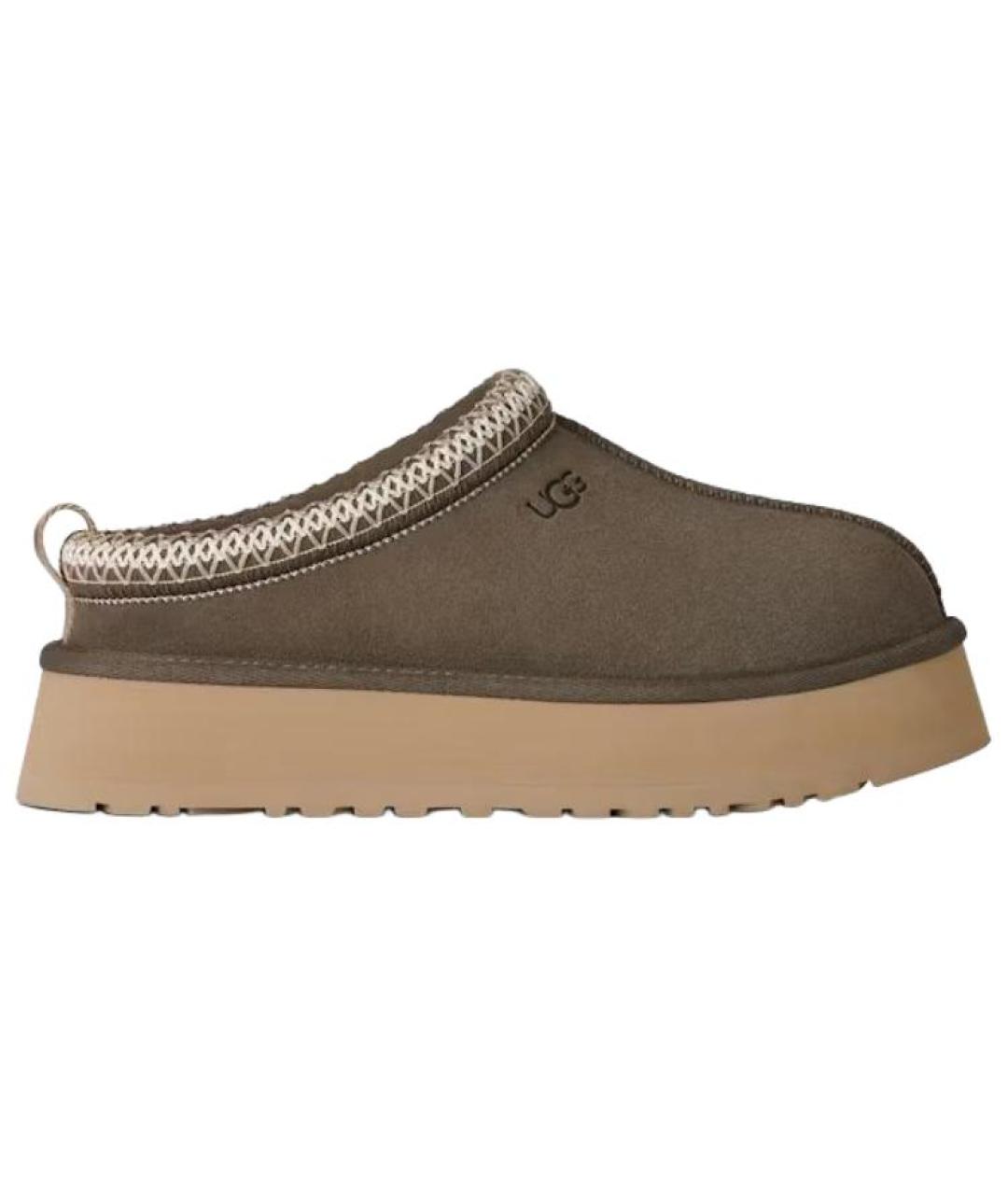 UGG Коричневые замшевые мюли, фото 1