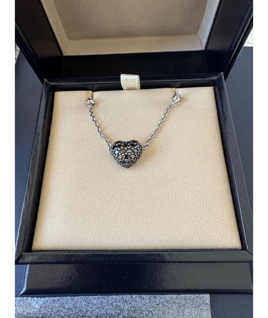 CHOPARD Черный кулон из белого золота, фото 5