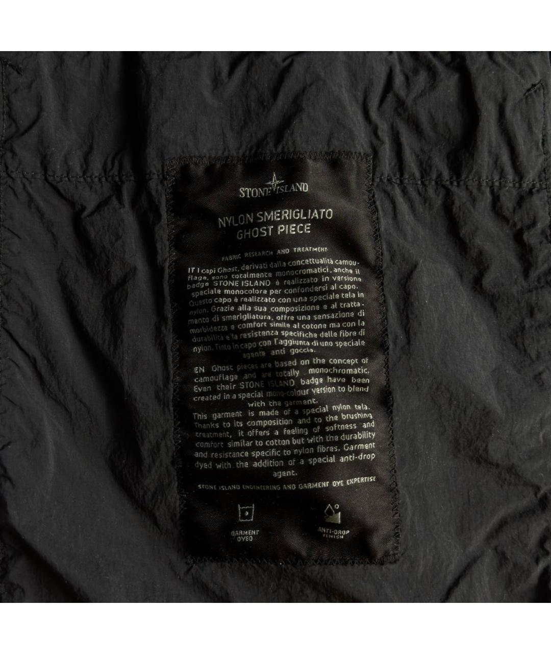 STONE ISLAND Черная куртка, фото 5