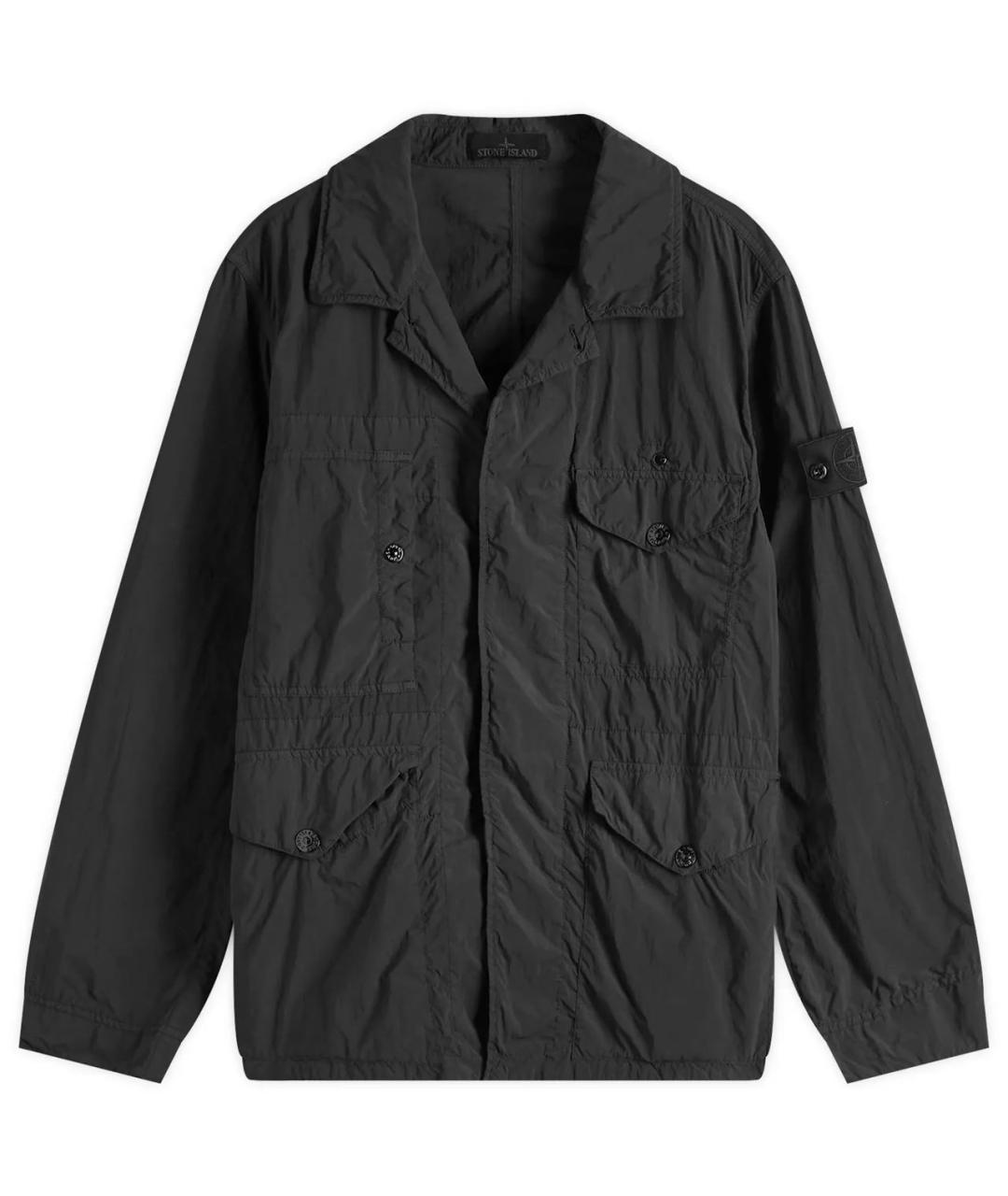 STONE ISLAND Черная куртка, фото 1