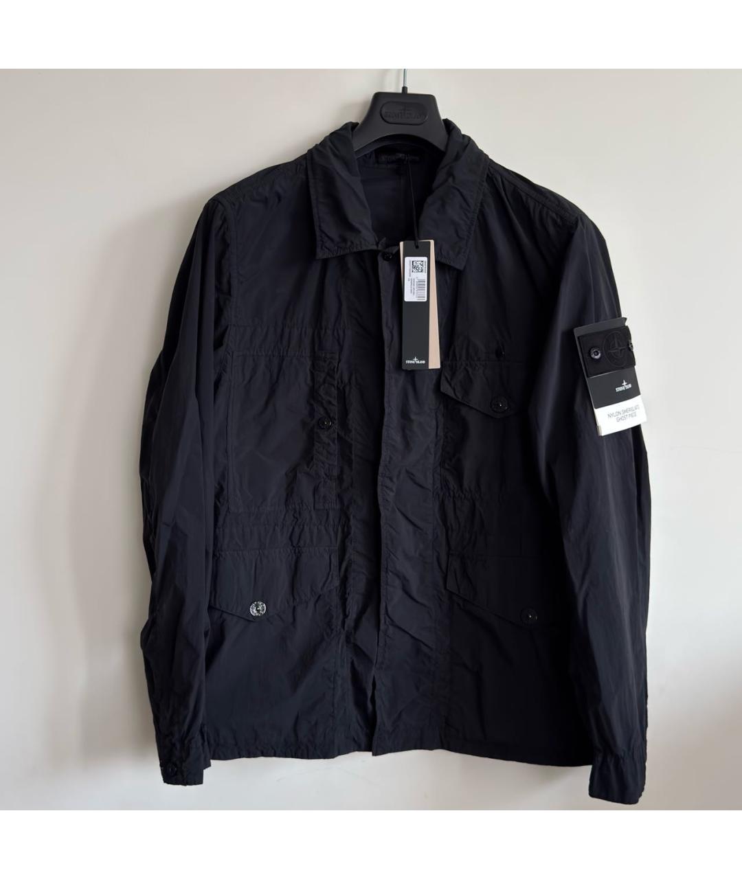 STONE ISLAND Черная куртка, фото 2