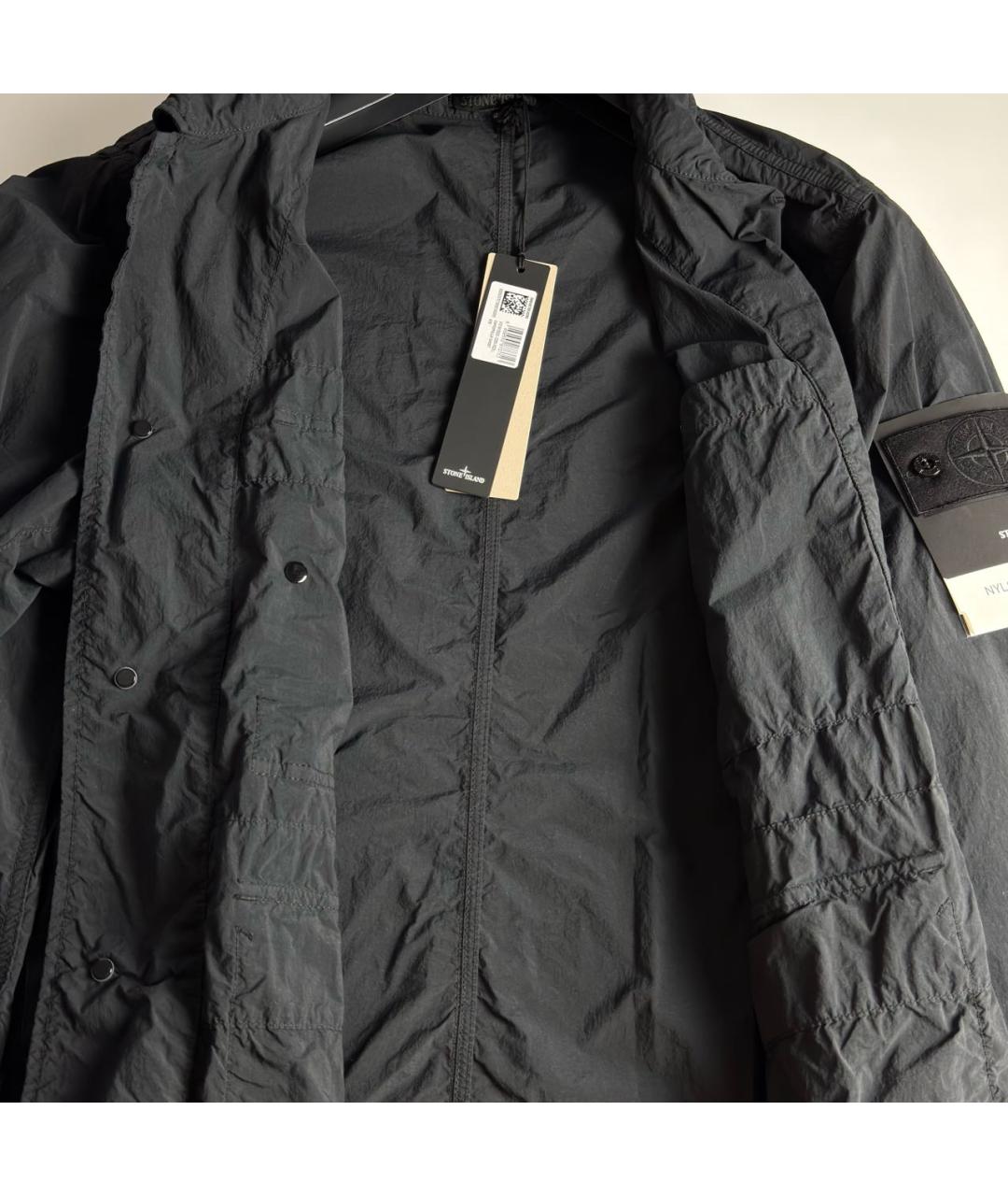 STONE ISLAND Черная куртка, фото 7