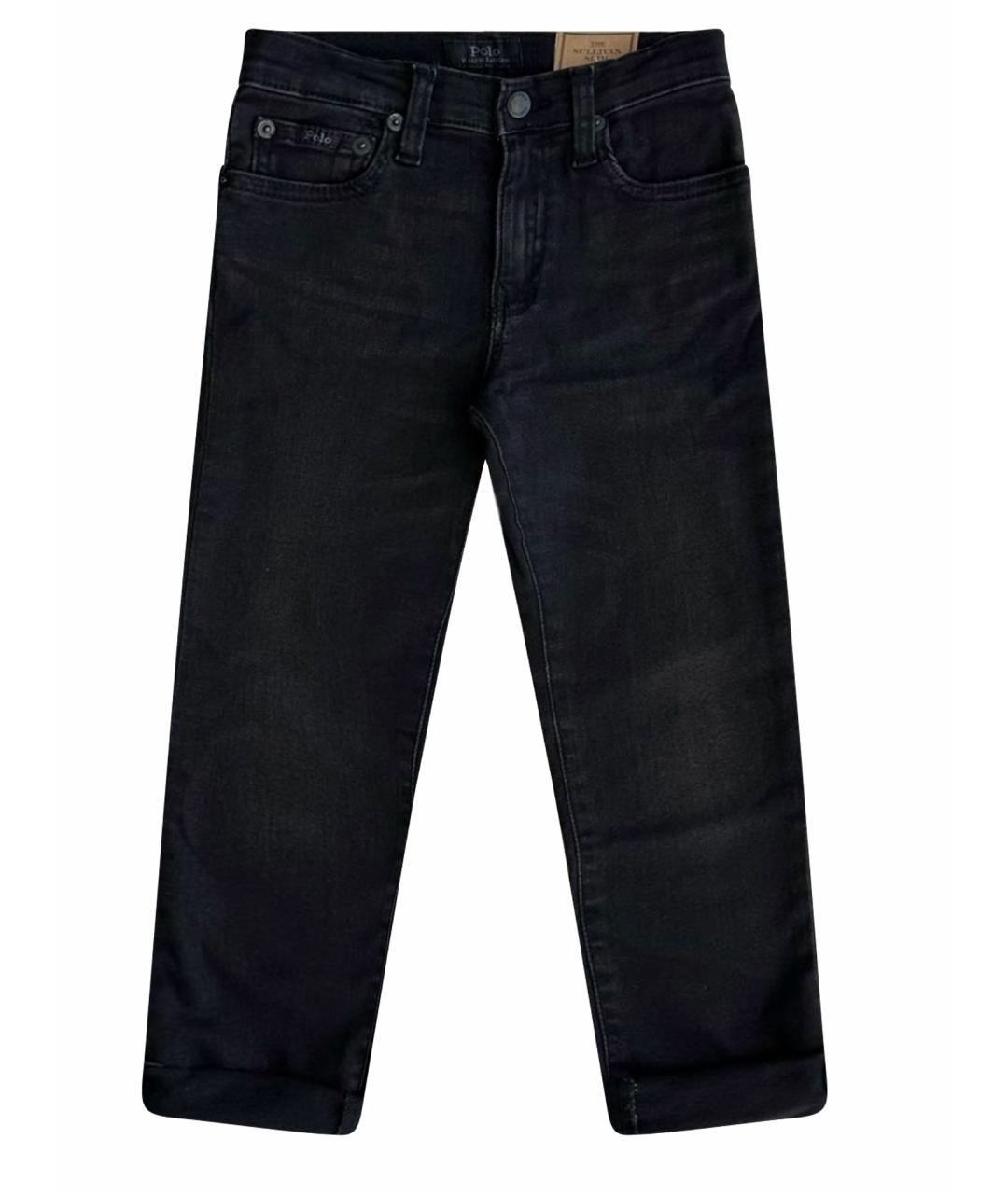 POLO RALPH LAUREN Серые хлопковые детские джинсы, фото 1