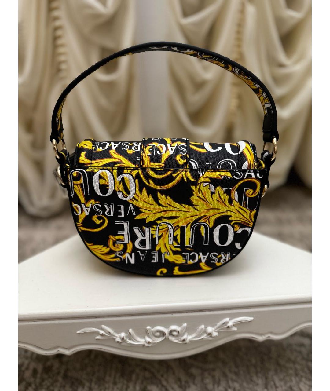 VERSACE JEANS COUTURE Мульти сумка с короткими ручками из искусственной кожи, фото 3