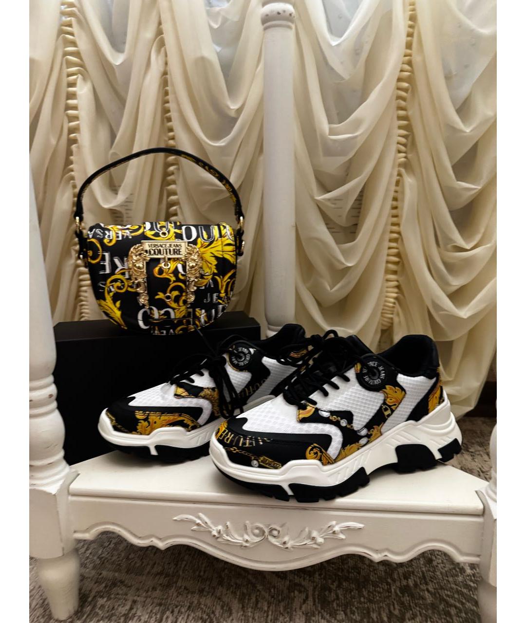 VERSACE JEANS COUTURE Мульти сумка с короткими ручками из искусственной кожи, фото 7