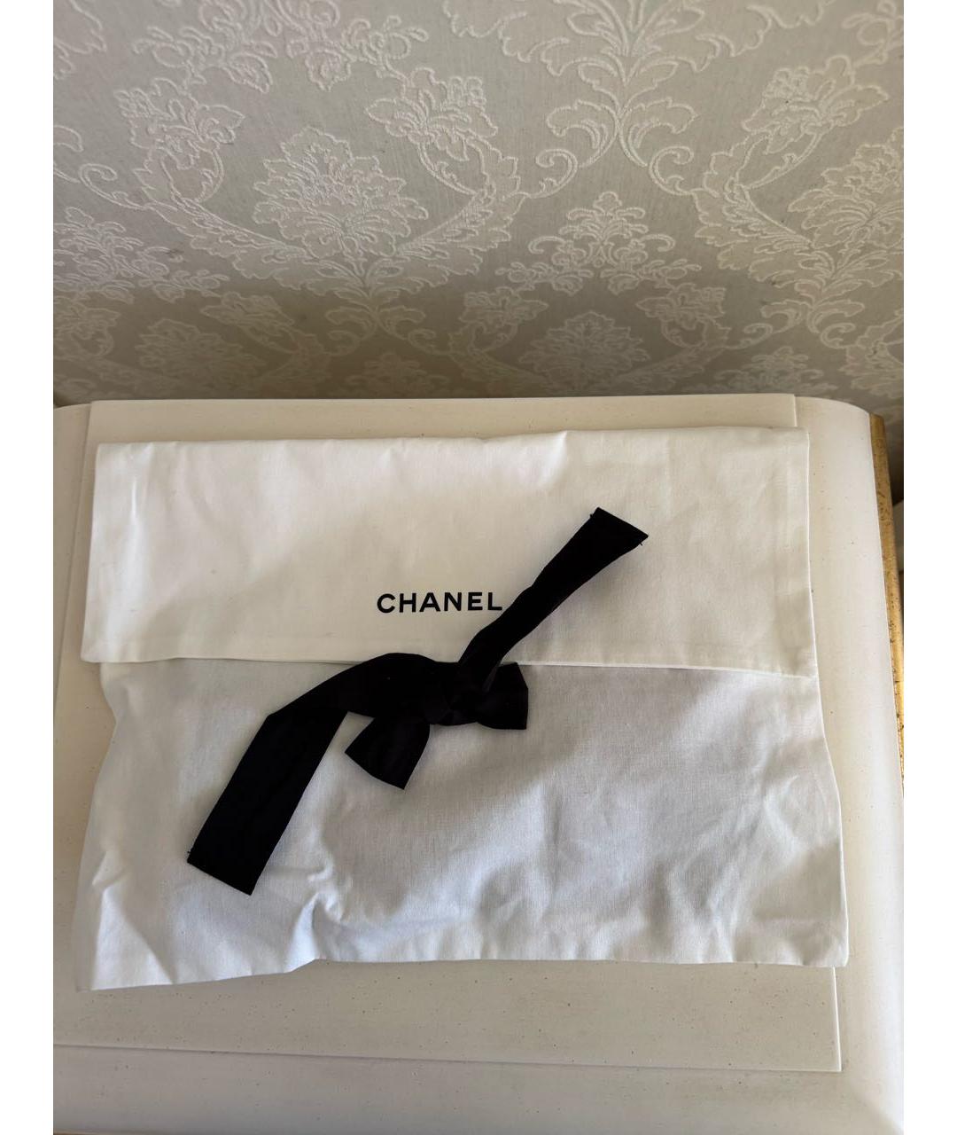 CHANEL Черные кашемировые перчатки, фото 5