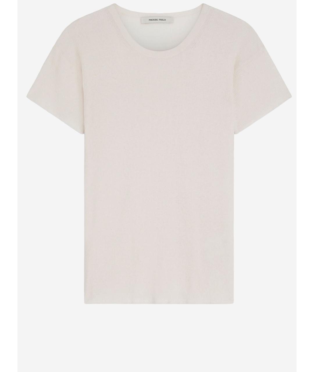 PHOEBE PHILO Бежевая футболка, фото 1