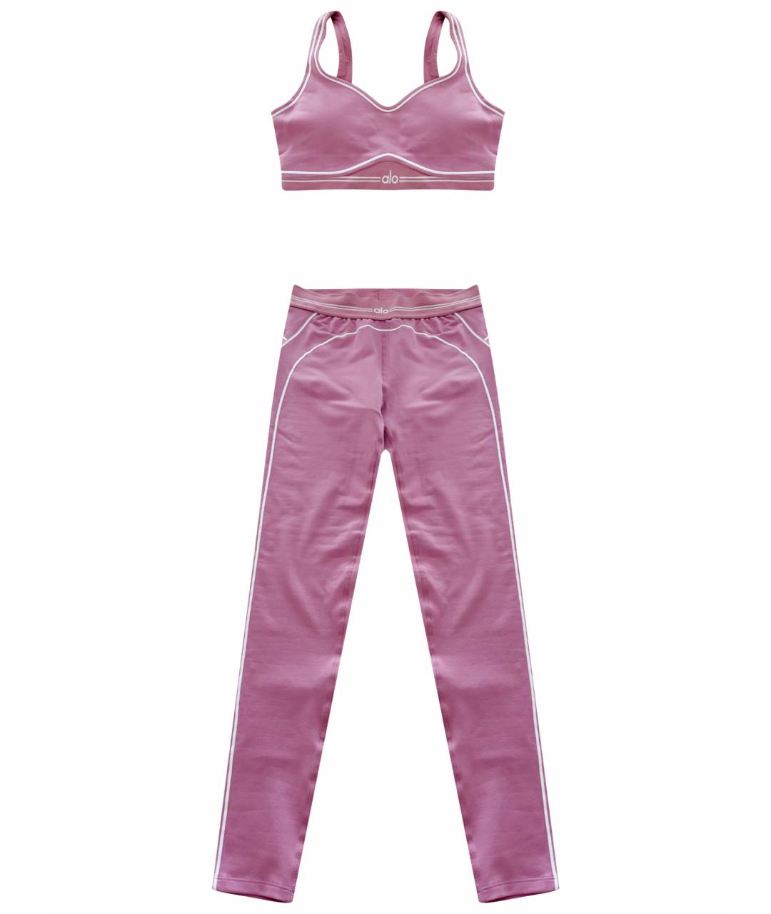 ALO YOGA Розовый спортивные костюмы, фото 1