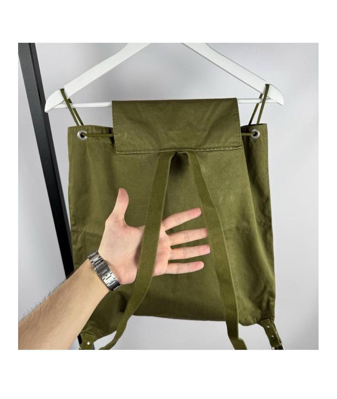 STONE ISLAND Хаки рюкзак, фото 4