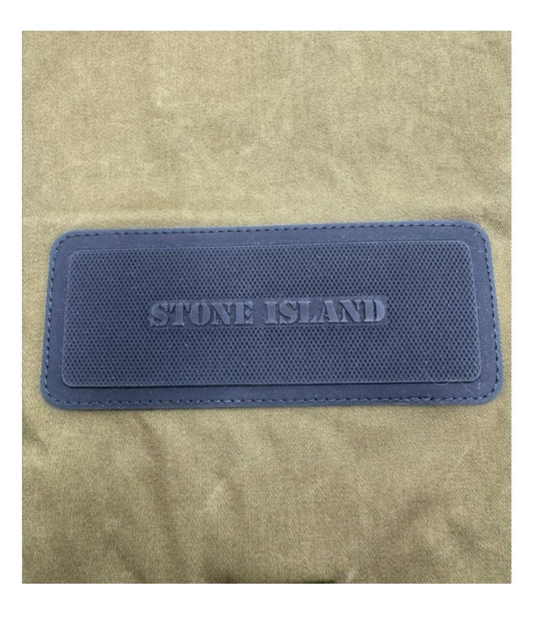 STONE ISLAND Хаки рюкзак, фото 5